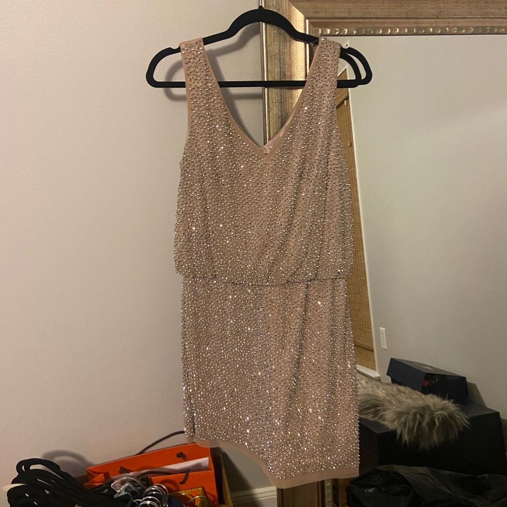 Beaded XSCAPE dress